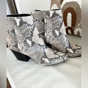 Dolce Vita Coltyn Bootie - snake print leather